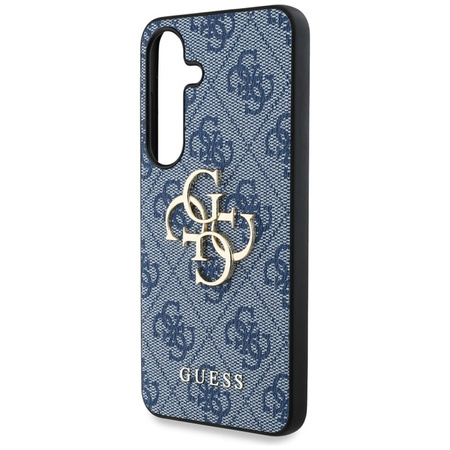 Guess Big 4G Logo Classic Logo - Etui do Samsung Galaxy S25 (niebieski) (GUHCS25S4GMGBL)