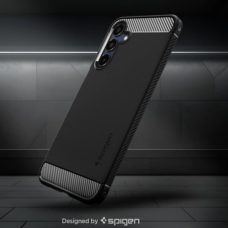 Spigen Rugged Armor - Etui do Samsung Galaxy A16 4G/5G (Matte Black) (ACS08891)