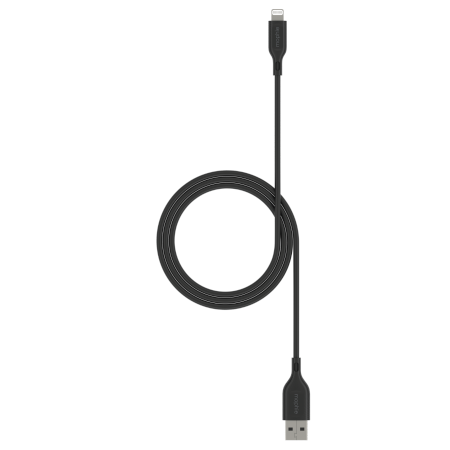 Mophie Essentials - kabel lightning - USB-A 1m (black) (409911864)
