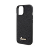 Guess Disco Metal Script - Etui iPhone 14 (czarny) (GUHCP14SPMSDGSK)