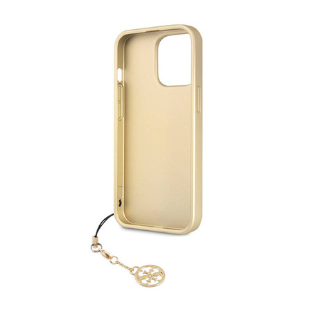 Guess 4G Charms Collection - Etui iPhone 14 Pro Max (szary) (GUHCP14XGF4GGR)