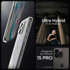 Spigen Ultra Hybrid - Etui do iPhone 15 Pro (Przezroczysty) (ACS06707)