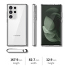 Crong Crystal Shield Cover - Etui Samsung Galaxy S23 Ultra (przezroczysty) (CRG-CSHC-SGS23U-TRS)