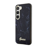 Guess Marble Collection - Etui Samsung Galaxy S23 (czarny) (GUHCS23SPCUMAK)