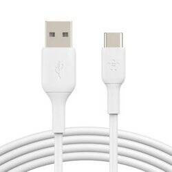 Belkin kabel PVC USB-C/USB-A, M/M, 2M - biały (CAB001BT2MWH)