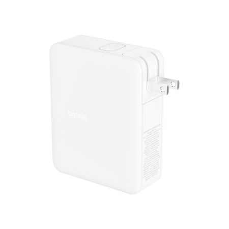 Belkin 140W 4 x porty GaN ładowarka ścienna, biała (WCH014BTWH)