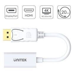 Unitek Y-6332 adapter DisplayPort-HDMI 4K (Y-6332)
