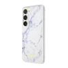 Guess Marble Collection - Etui Samsung Galaxy S23 (biały) (GUHCS23SPCUMAH)