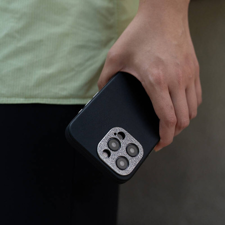 Moshi Napa MagSafe - Skórzane etui iPhone 15 (Midnight Black) (99MO231101)