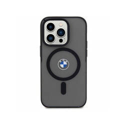 BMW Signature MagSafe - Etui iPhone 14 Plus (czarny) (BMHMP14MDSLK)