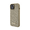 Guess Disco Metal Script - Etui iPhone 15 (złoty) (GUHCP15SPMSDGSD)