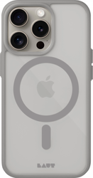 LAUT Huex Protect - obudowa ochronna do iPhone 15 Pro kompatybilna z MagSafe (grey) (L_IP23B_HPT_GY)
