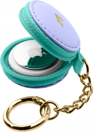 LAUT Macaron - etui ochronne do AirTag (violet) (L_AT_MA_PU)