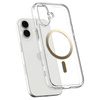 Spigen Ultra Hybrid Mag MagSafe - Etui do iPhone 17 (Clear/Gold) (ACS10382)