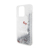 Hello Kitty Liquid Glitter Charms Kitty Head - Etui iPhone 15 Pro Max (srebrny) (HKHCP15XLIKHET)