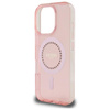 Guess IML Rhinestones MagSafe - Etui iPhone 16 Pro Max (różowy) (GUHMP16XPFTDTEP)