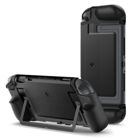 Spigen Dual Grip - Etui do Nintendo Switch 2 (Black) (ACS09310)