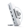 Satechi USB-C Clamp Hub do iMac, Studio Display- srebrny (ST-UCICHS)
