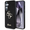 Guess Fixed Glitter Big 4G Metal Logo - Etui do Samsung Galaxy S25 (czarny) (GUHCS25SHG4SGK)