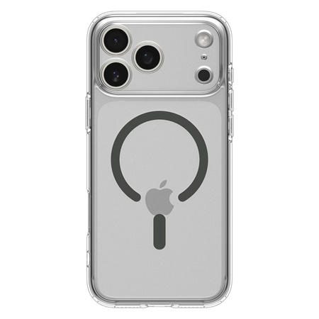 Spigen Ultra Hybrid Mag MagSafe - Etui do iPhone 17 Pro Max (Clear/Graphite) (ACS10283)