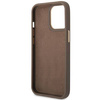 Guess 4G Metal Camera Outline Case – Etui iPhone 14 Pro (Brązowy) (GUHCP14LHG4SHW)