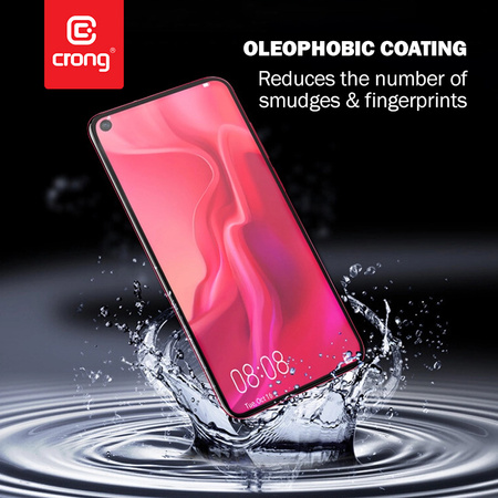 Crong 7D Nano Flexible Glass - Szkło hybrydowe 9H na cały ekran Xiaomi Mi 10 Lite (CRG-7DNANO-XMI10L)