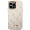 Guess 4G Metal Camera Outline Case – Etui iPhone 14 Pro Max (Różowy) (GUHCP14XHG4SHP)