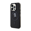 Karl Lagerfeld IML Ikonik MagSafe - Etui iPhone 15 Pro Max (czarny) (KLHMP15XHFCKNOK)