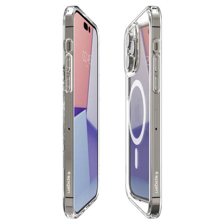 Spigen Ultra Hybrid Mag MagSafe – Etui do iPhone 14 Pro Max (Biały) (ACS04825)