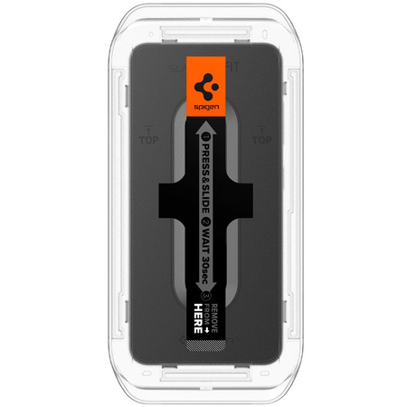 Spigen GLAS.TR EZ FIT 2-Pack - Szkło hartowane do Samsung Galaxy S25 / S24 (2 sztuki) (AGL07440)