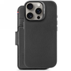 Decoded Leather Detachable Wallet - skórzana obudowa ochronna do iPhone 16 Pro kompatybilna z MagSafe (black) (D25IPO16PDW5BK)