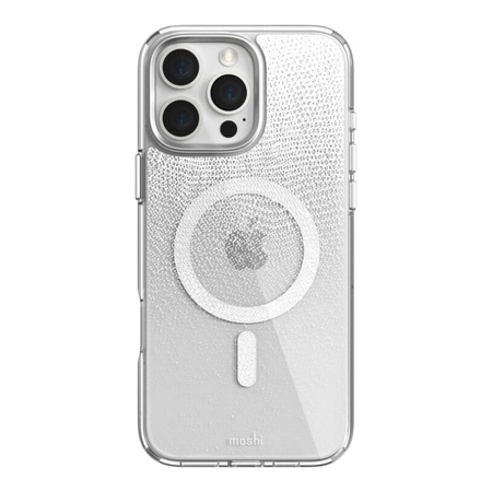 Moshi iGlaze MagSafe - Etui iPhone 16 Pro Max (Mist White) (99MO241016)