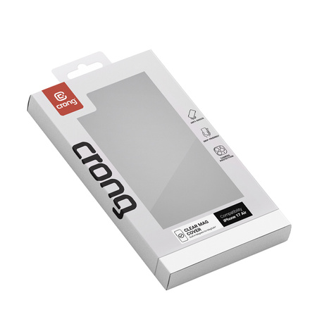 Crong Clear MAG Cover - Etui MagSafe iPhone Air (przezroczysty) (CRGCLRMIP1766ATRS)