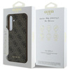 Guess 4G Charms Collection - Etui Samsung Galaxy S24 FE (brazowy) (GUHCS24FEGF4GBR)