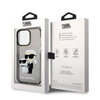 Karl Lagerfeld IML Glitter NFT Karl & Choupette - Etui iPhone 14 Pro Max (czarny) (KLHCP14XHNKCTGK)