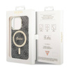 Guess 4G MagSafe - Etui iPhone 13 Pro (Czarny) (GUHMP13LH4STK)