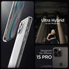 Spigen Ultra Hybrid - Etui do iPhone 15 Pro (Frost Clear) (ACS06708)