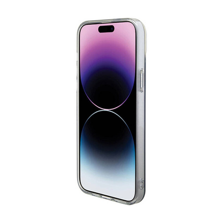 Guess IML Iridescent MagSafe - Etui iPhone 15 Pro Max (kolorowy) (GUHMP15XHITSK)
