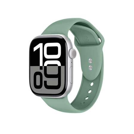 Crong Liquid - Pasek do Apple Watch 38/40/41/42mm (szałwiowy) (CRG40LQBSAG)