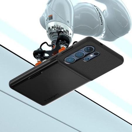 Spigen Slim Armor CS - Etui do Samsung Galaxy S25 Ultra (Czarny) (ACS08967)
