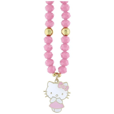 Hello Kitty Pearls and Beads Kitty Charm - Zawieszka do telefonu (różowy) (HKSTBEHP)