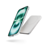 ZENS Slim Qi2 Aluminium Powerbank - magnetyczny powerbank 5000 mAh kompatybilny z MagSafe i Qi2 (white) (ZEPP05W/00)