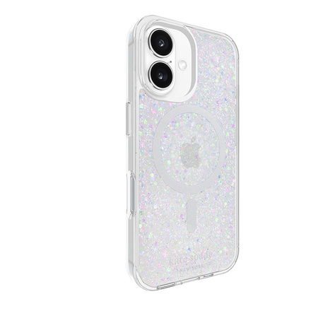 Kate Spade New York Protective MagSafe - Etui iPhone 16 (Chunky Glitter) (KS054948)