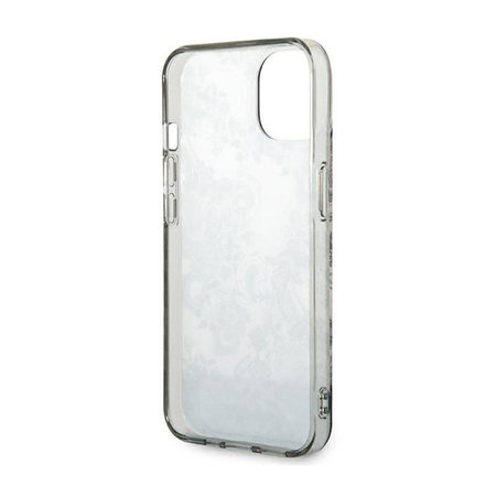 Guess Porcelain Collection - Etui iPhone 14 Plus (szary) (GUHCP14MHGPLHG)