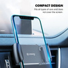 Crong Universal Smart Car Holder – Uniwersalny uchwyt samochodowy do telefonu 4"-6,5” (czarny) (CRG-CH2-BLK)