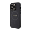 Guess Saffiano MagSafe - Etui iPhone 14 Pro Max (czarny) (GUHMP14XPSAHMCK)