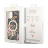 Guess Flower MagSafe - Etui iPhone 14 (Czarny) (GUHMP14SHCFWSK)