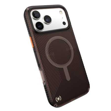 Speck Presidio Lux Grip MagSafe - Etui iPhone 17 Pro Max (Luxury Shade Matte / Orange) (151005-3262)