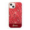 Guess Bandana Paisley - Etui iPhone 14 Plus (czerwony) (GUHCP14MHGBNHR)