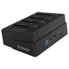 Orico Stacja klonująca 4*SATA 3,5" 2,5" SSD HDD USB-B 5Gbps (6648US3-C-V1-EU-BK)